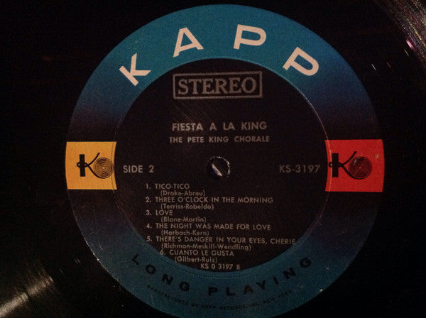 King, Pete Chorale - Fiesta A La King (VG+) (Vinyl LP)