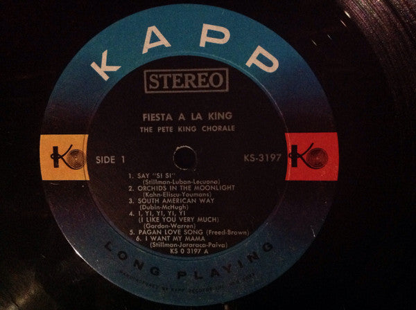 King, Pete Chorale - Fiesta A La King (VG+) (Vinyl LP)