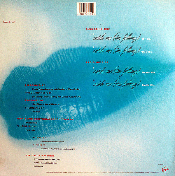 Pretty Poison - Catch Me (I'm Falling) (VG) (Vinyl LP)