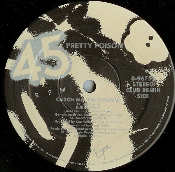 Pretty Poison - Catch Me (I'm Falling) (VG) (Vinyl LP)