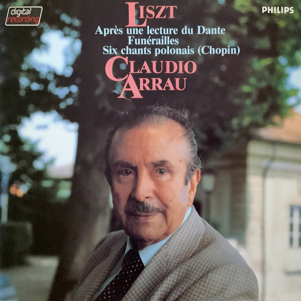 Liszt - Claudio Arrau - Apres Une Lecture Du Dante / 6 Chants Polonais De Frederic Chopin / Funerailles (NM or M-) (Vinyl LP)