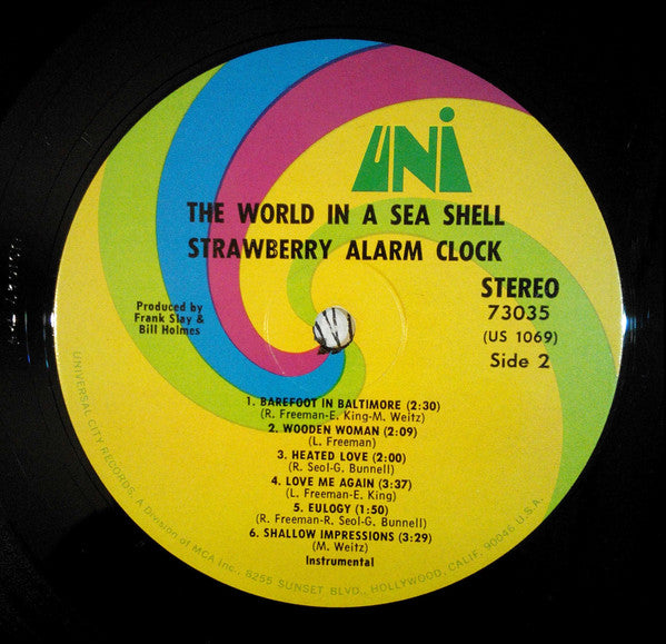 Strawberry Alarm Clock - The World In A Sea Shell (Vinyl, VG+) (Vinyl LP)