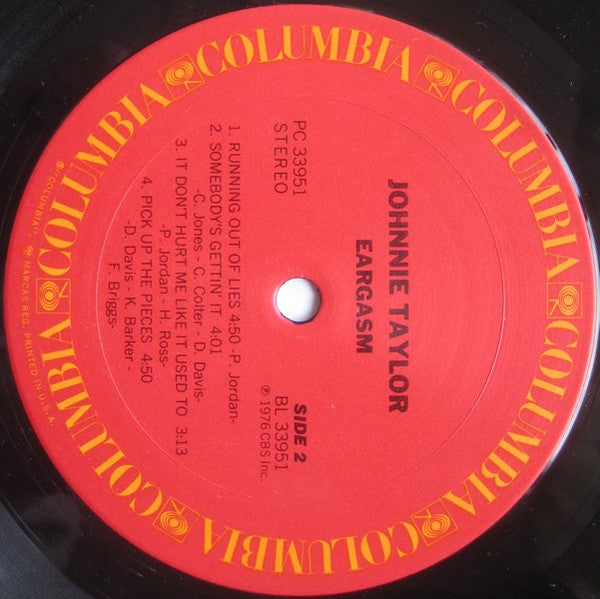 Taylor, Johnnie - Eargasm (Vinyl, VG) (Vinyl LP)