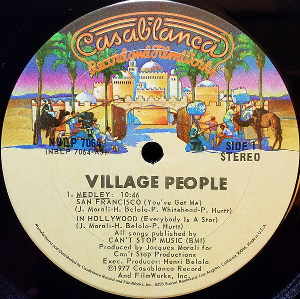 Village People - Village People (VG) (Vinyl LP)