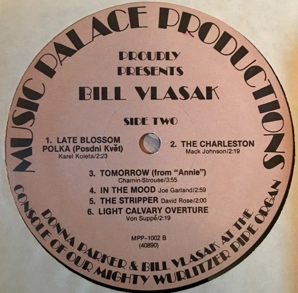 Parker, Donna And Bill Vlasak - An Evening At The Paramount (VG) (Vinyl LP)