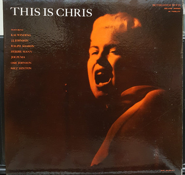 Connor, Chris - This Is Chris (Vinyl, VG+) (Vinyl LP)