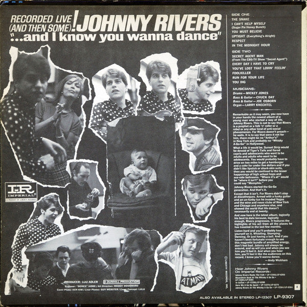 Rivers, Johnny - ...And I Know You Wanna Dance (VG+) (Vinyl LP)