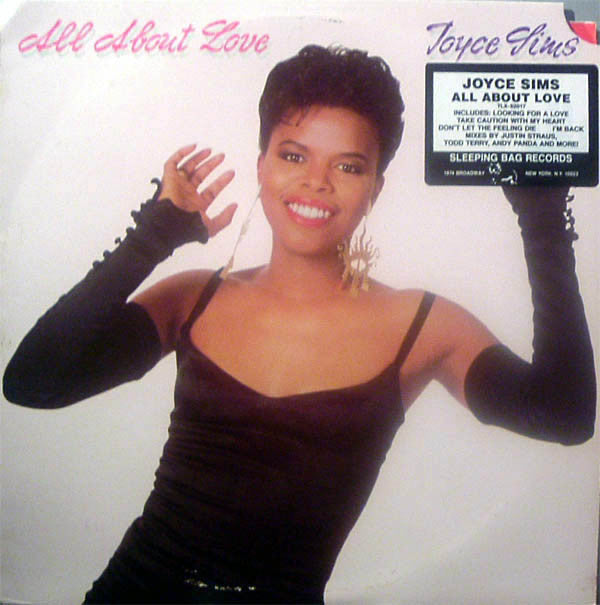 Sims, Joyce - All About Love (G+) (Vinyl LP)
