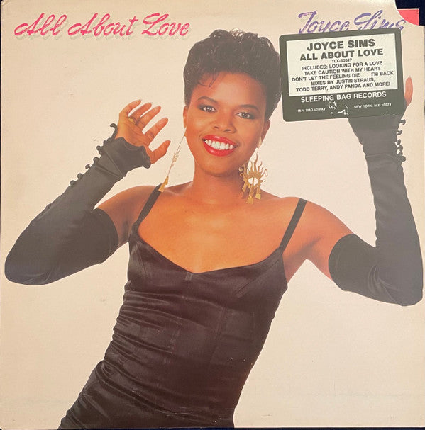 Sims, Joyce - All About Love (G+) (Vinyl LP)