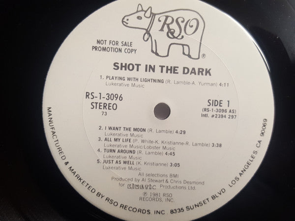 Shot In The Dark  - Shot In The Dark (Vinyl, VG+) (Vinyl LP)