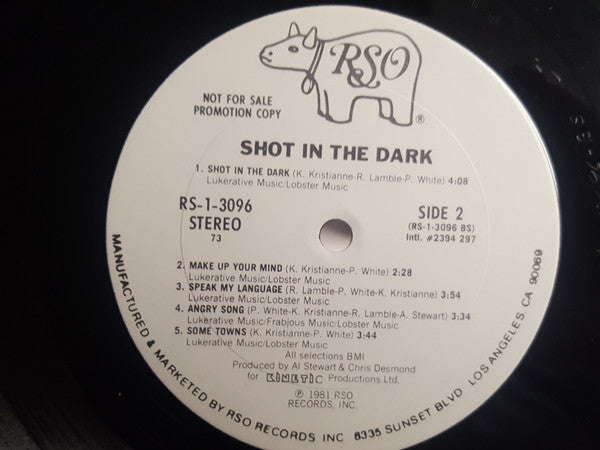 Shot In The Dark  - Shot In The Dark (Vinyl, VG+) (Vinyl LP)