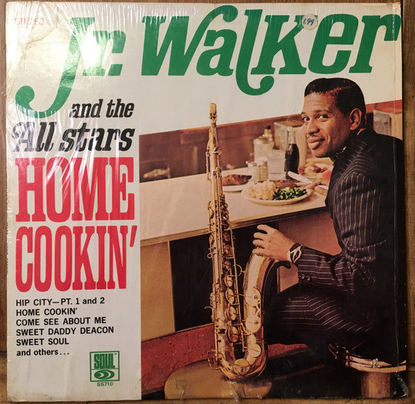 Walker, Jr. And The All Stars - Home Cookin' (Vinyl, VG+) (Vinyl LP)