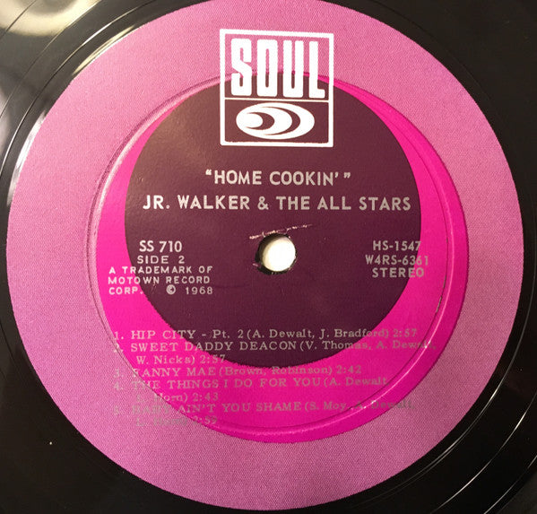 Jr. Walker And The All Stars* - Home Cookin' (VG) (Vinyl LP)
