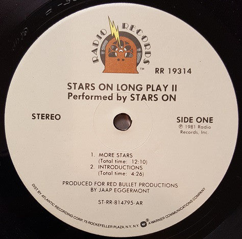 Stars On - Stars On Long Play II (Vinyl, VG+) (Vinyl LP)