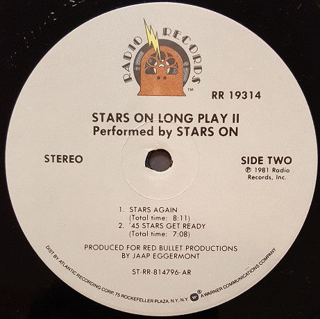 Stars On - Stars On Long Play II (Vinyl, VG+) (Vinyl LP)