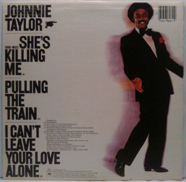 Taylor, Johnnie - She's Killing Me (VG+) (Vinyl LP)