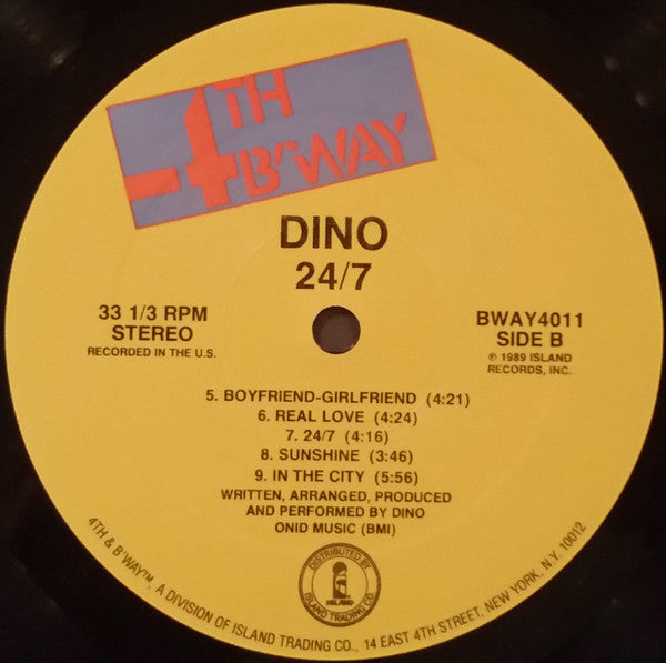 Dino  - 24/7 (Vinyl, VG+) (Vinyl LP)