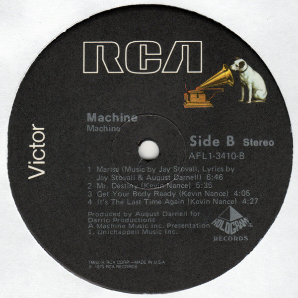 Machine - Machine (VG+) (Vinyl LP)
