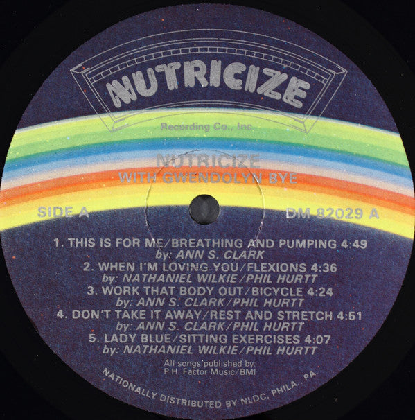 Hurtt, Phil & The PH Factor Boogie Band - Nutricize Volume 1 (VG+) (Vinyl LP)