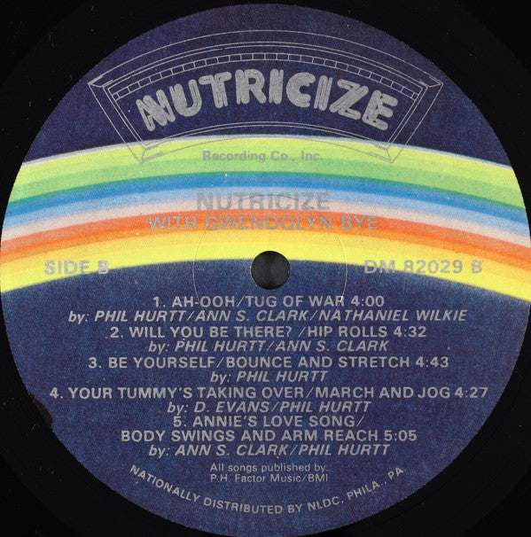 Hurtt, Phil & The PH Factor Boogie Band - Nutricize Volume 1 (VG+) (Vinyl LP)