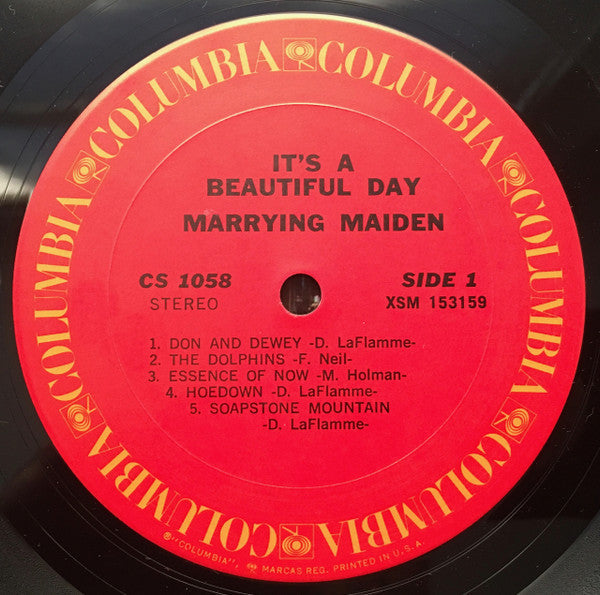It's A Beautiful Day - Marrying Maiden (VG) (Vinyl LP)