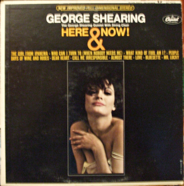 Shearing, George Quintet With String Choir - Here & Now! (VG+) (Vinyl LP)