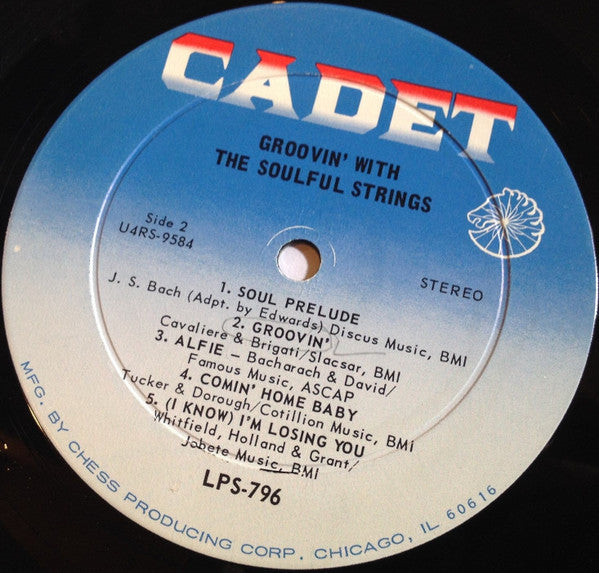 Soulful Strings - Groovin' With The Soulful Strings (VG+) (Vinyl LP)