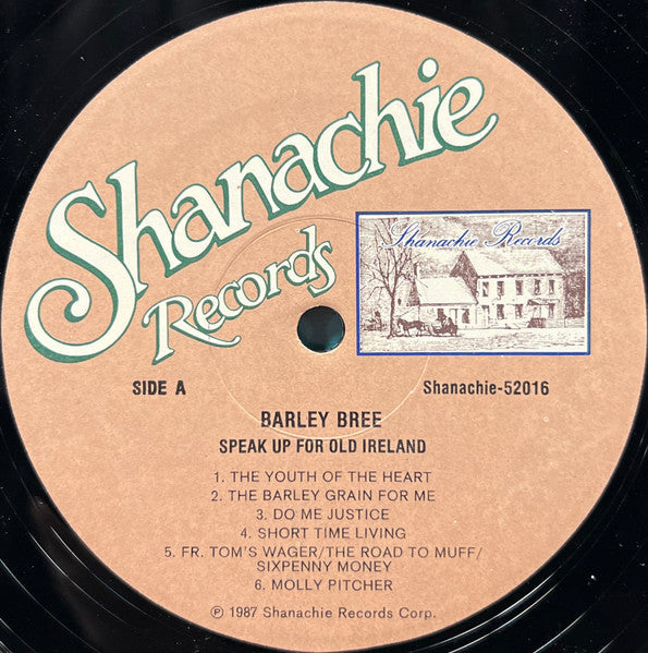 Barley Bree - Speak Up For Old Ireland (VG+) (Vinyl LP)