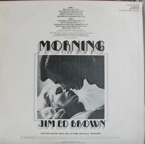 Brown, Jim Ed - Morning (Vinyl, VG+) (Vinyl LP)