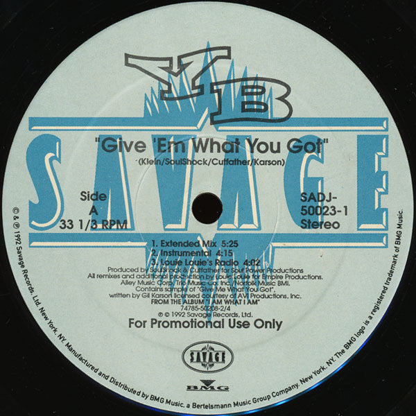 YB - Give 'Em What You Got (NM or M-) (Vinyl LP)