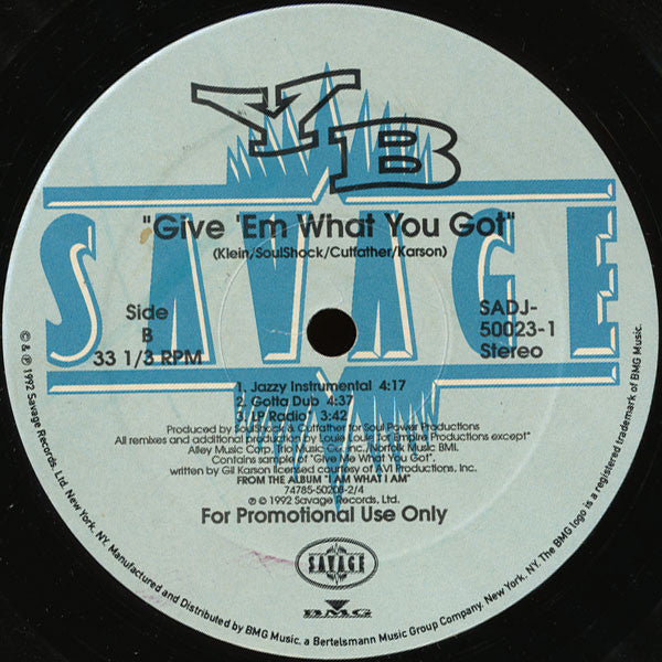 YB - Give 'Em What You Got (NM or M-) (Vinyl LP)