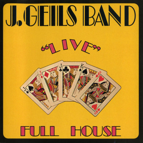 The J. Geils Band - "Live" Full House (VG) (Vinyl LP)