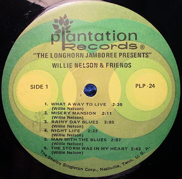 Nelson, Willie - The Longhorn Jamboree Presents Willie Nelson & His Friends (Vinyl, NM or M-) (Vinyl LP)