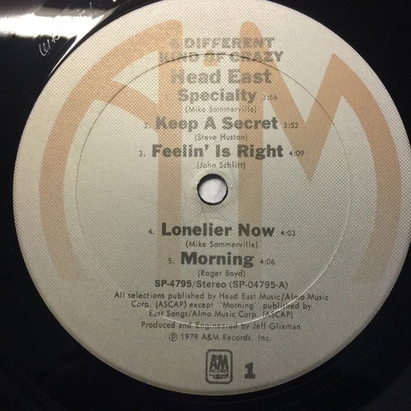 Head East - A Different Kind Of Crazy (VG+) (Vinyl LP)