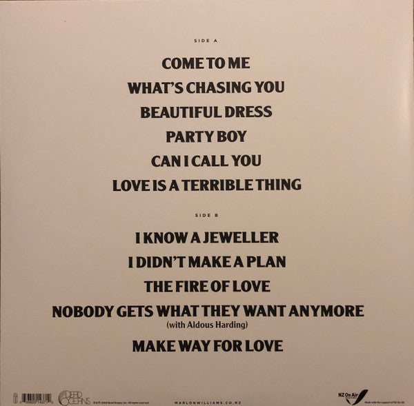 Williams, Marlon - Make Way For Love (M) (Vinyl LP)