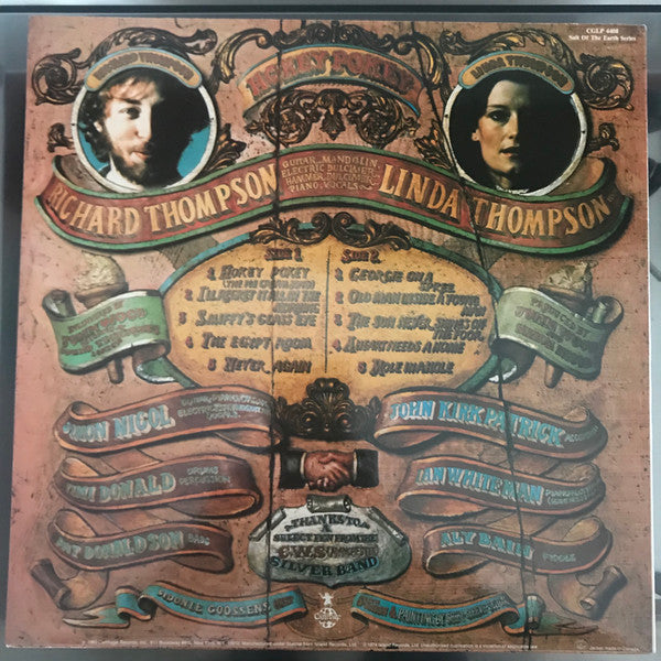 Thompson, Richard & Linda - Hokey Pokey (VG+) (Vinyl LP)