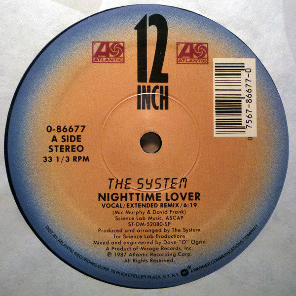 System - Nighttime Lover (VG+) (Vinyl LP)