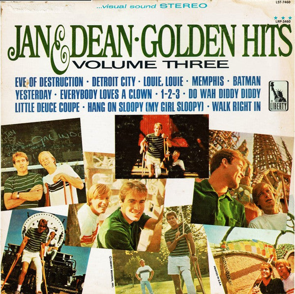 Jan & Dean - Golden Hits Volume Three (Vinyl, VG) (Vinyl LP)