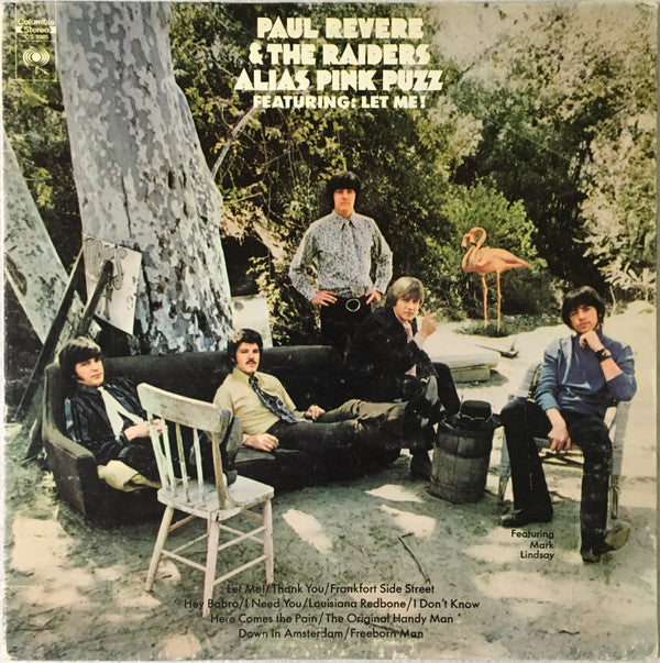 Revere, Paul  & The Raiders Featuring Mark Lindsay - Alias Pink Puzz (VG+) (Vinyl LP)