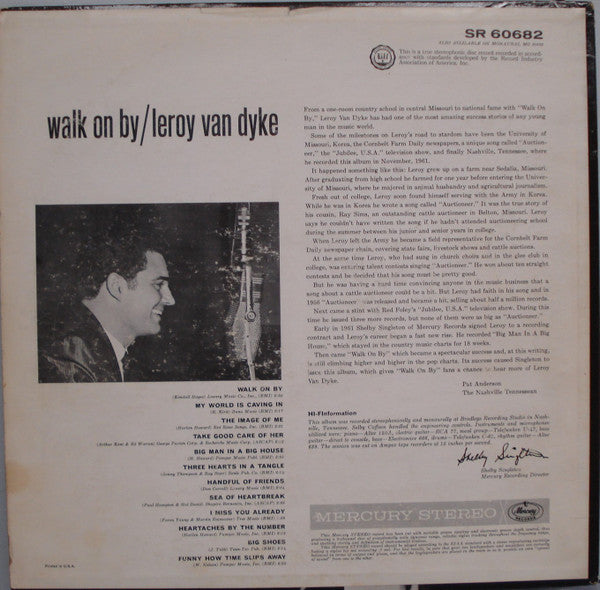 Van Dyke, Leroy - Walk On By (VG) (Vinyl LP)