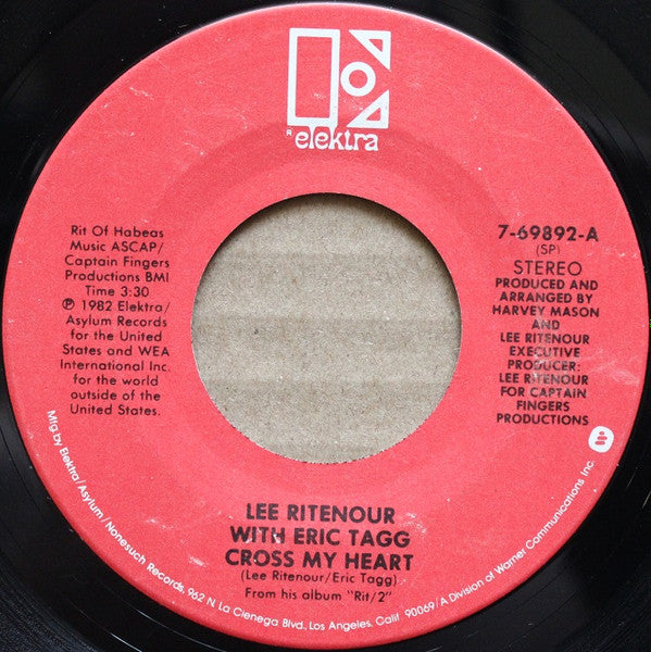 Ritenour, Lee - Cross My Heart / Road Runner (VG+) (Vinyl LP)