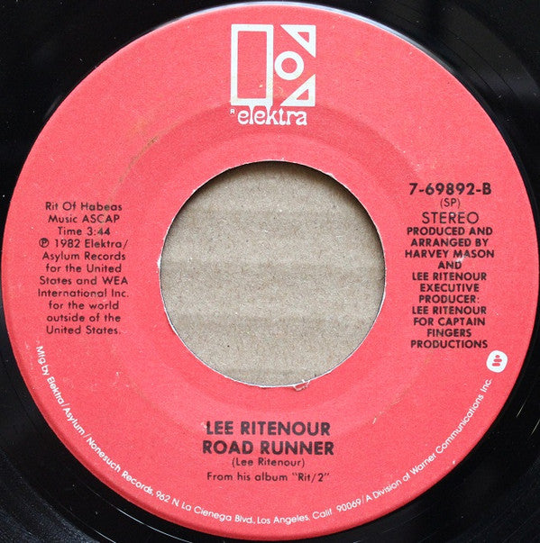 Ritenour, Lee - Cross My Heart / Road Runner (VG+) (Vinyl LP)