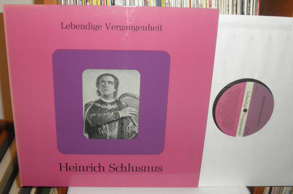 Schorr, Friedrich - Lebendige Vergangenheit - Friedrich Schorr III (NM or M-) (Vinyl LP)