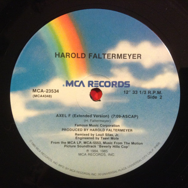 Patti LaBelle / Harold Faltermeyer - New Attitude / Axel F (VG+) (Vinyl LP)