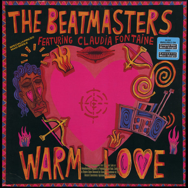 Beatmasters Featuring Claudia Fontaine - Warm Love (VG+) (Vinyl LP)