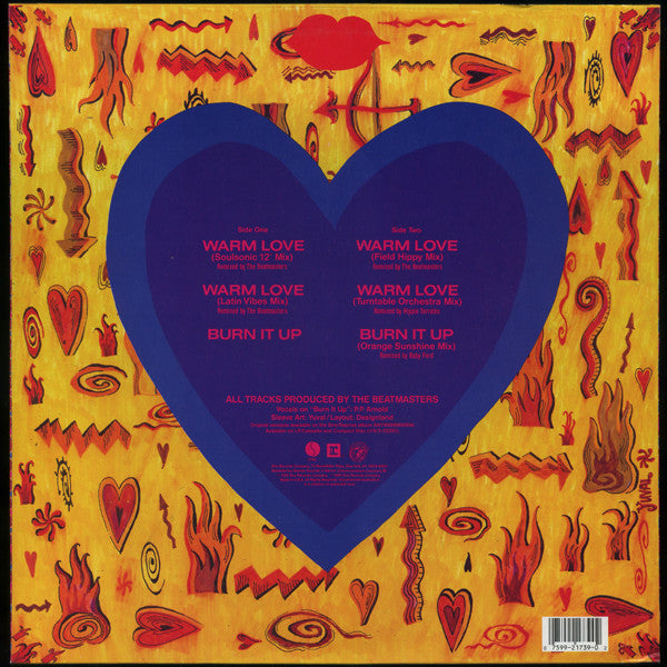 Beatmasters Featuring Claudia Fontaine - Warm Love (VG+) (Vinyl LP)