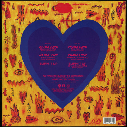 Beatmasters Featuring Claudia Fontaine - Warm Love (VG+) (Vinyl LP)
