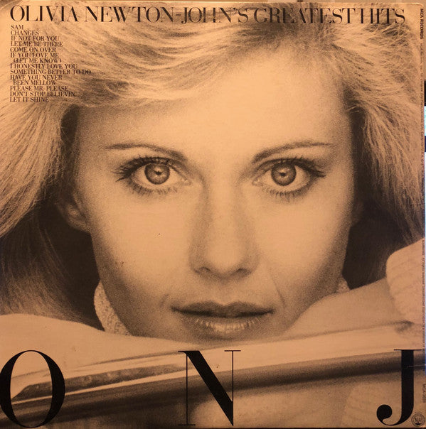 Newton-John, Olivia - Olivia Newton-John's Greatest Hits (Vinyl, VG+) (Vinyl LP)