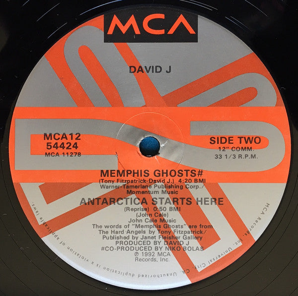J, David - Candy On The Cross (VG+) (Vinyl LP)