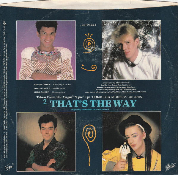 Culture Club - Karma Chameleon (VG) (Vinyl LP)